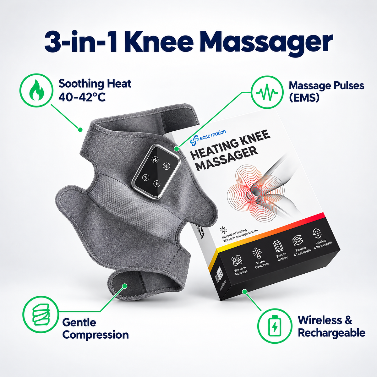 EASE MOTION® KNEE MASSAGER